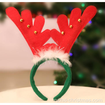 Рождественский обруч с головкой для украшения вечеринки